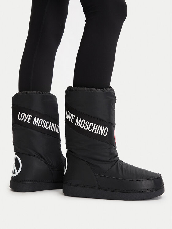 LOVE MOSCHINO Sněhule LOVE MOSCHINO JA24032G0NISA000 Černá