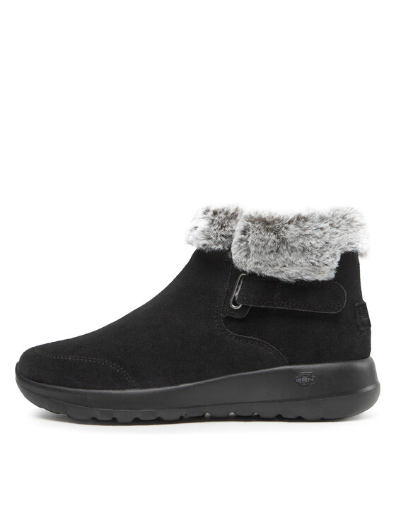 Skechers Μποτάκια Skechers On-The-Go Joy 144041/BKGY Μαύρο