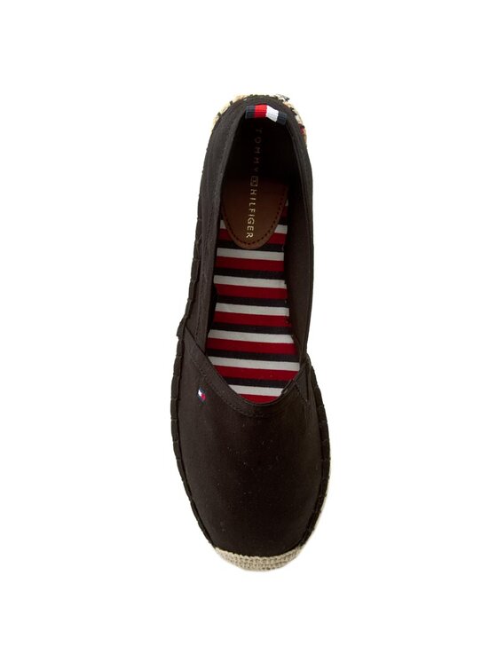 Tommy Hilfiger Espadrilky Tommy Hilfiger Int Lana 11D FW0FW00382 Čierna