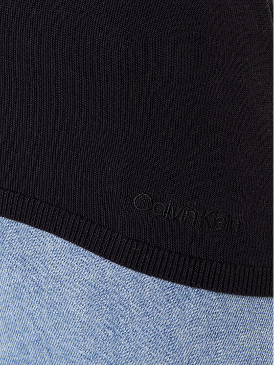 Calvin Klein Calvin Klein Polo LV044C341G Crna Regular Fit