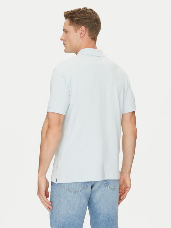 Guess Jeans Guess Jeans Polo M4BP29 KCJV1 Celeste Regular Fit