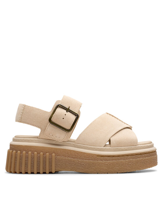 Clarks Босоніжки Clarks Evamar Wish 26181202 Бежевий
