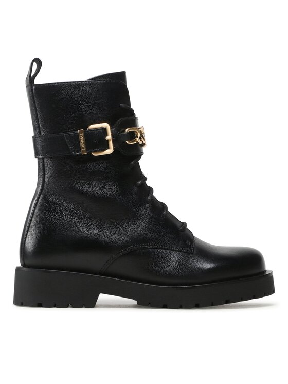 TWINSET Зимни обувки TWINSET 232TCP060 Черен
