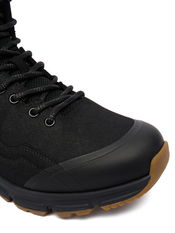 Tommy Hilfiger Kotníková obuv Tommy Hilfiger Outdoor Runner Hi Wpm FM0FM05575 Černá