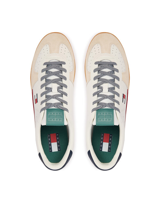 Tommy Jeans Αθλητικά Tommy Jeans The Greenwich Edge Leather EM0EM01731 Λευκό