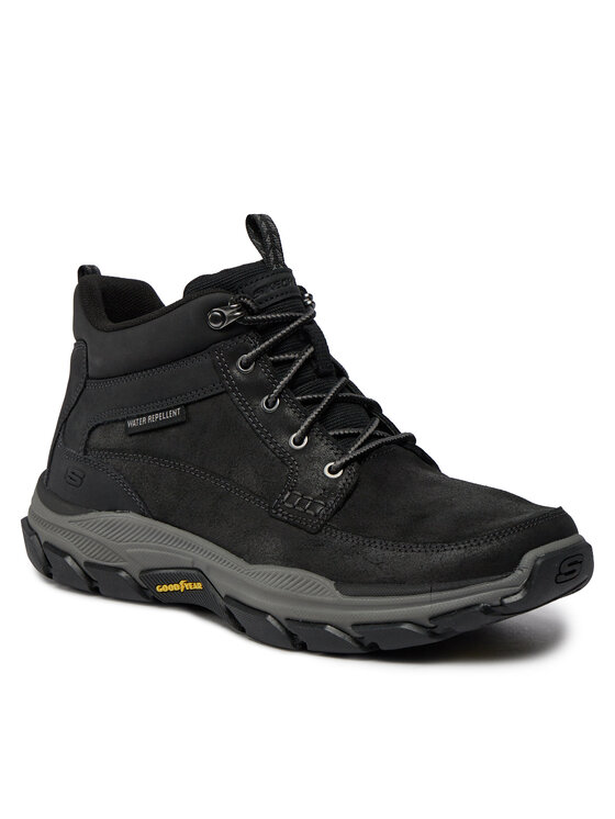 Skechers Puszābaki Skechers Respected Boswell 204454/BLK Melns