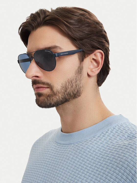 Armani Exchange Сонцезахисні окуляри Armani Exchange 0AX2034S 609980 Cиній