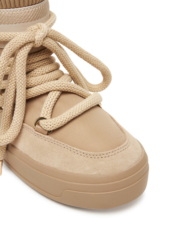 Tommy Hilfiger Sněhule Tommy Hilfiger Tommytech Logotape Snowboot Warm FW0FW08998 Béžová