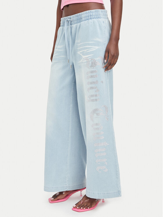 Juicy Couture Juicy Couture Jeans JCDBJ226962 Blau Wide Leg