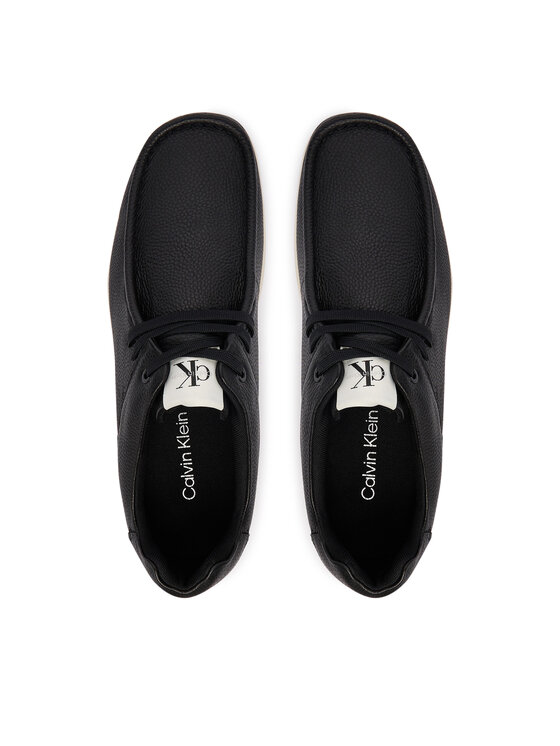 Calvin Klein Scarpe basse Calvin Klein Hybrid City Lug Ck Apron T Lth HM0HM02349 Nero