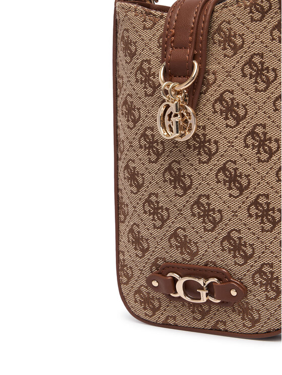 Guess Torebka na telefon Guess PW758 5P6426 Brązowy