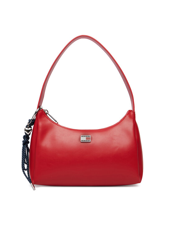 Tommy Jeans Borsetta Tommy Jeans Tjw City Charm Shoulder Bag AW0AW18458 Rosso