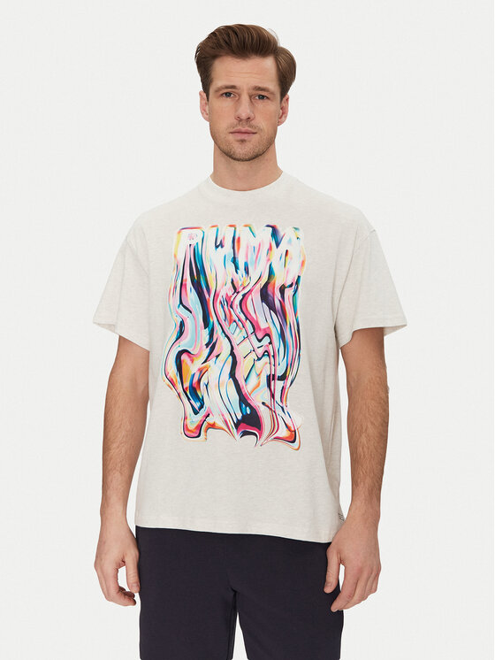 Puma Puma Футболка Stewie Limitless 630527 Écru Relaxed Fit