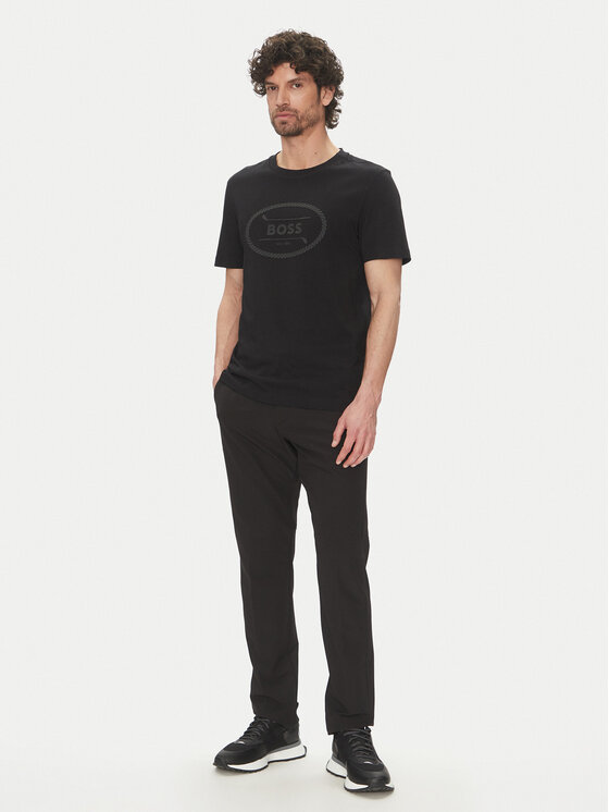 BOSS BOSS T-shirt 50537825 Nero Regular Fit