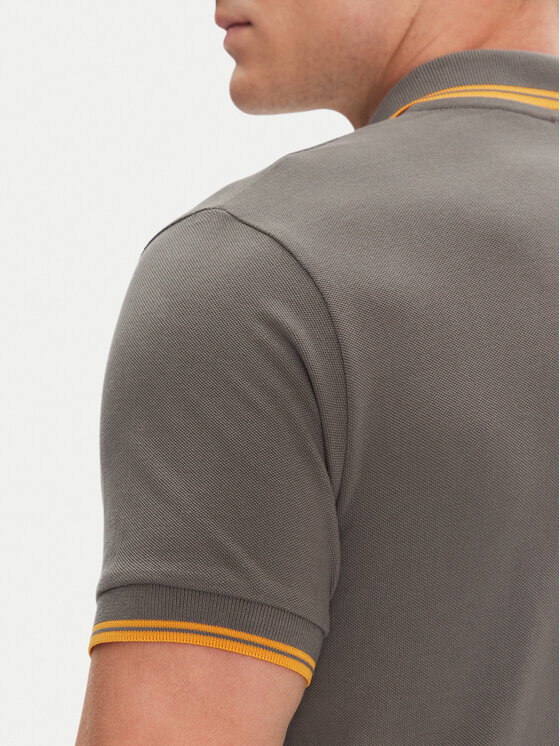 Save The Duck Save The Duck Polo DR0136M BATE20 Siva Regular Fit