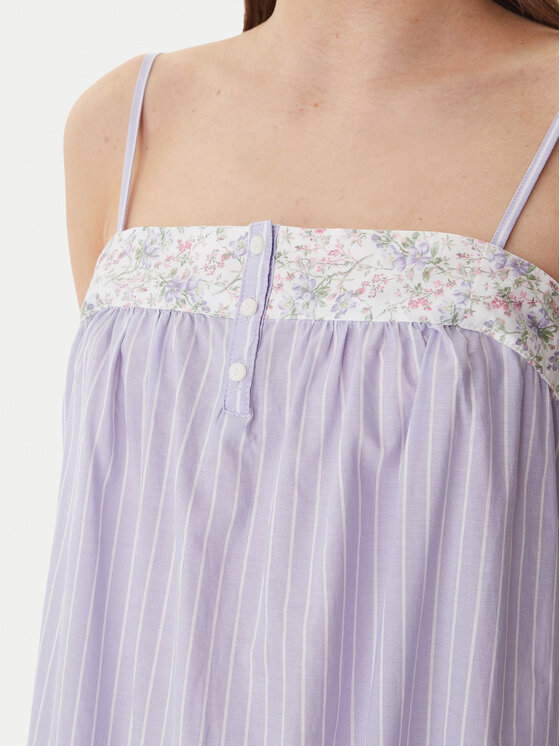 LAUREN RALPH LAUREN LAUREN RALPH LAUREN Нічна сорочка ILN22497 Фіолетовий Regular Fit