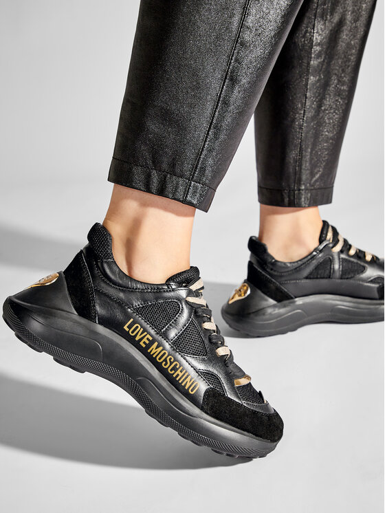 LOVE MOSCHINO Sneakers LOVE MOSCHINO JA15306G0EJ9100A Negru