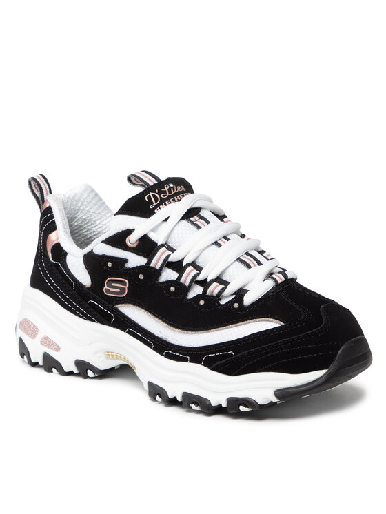 Skechers Αθλητικά Skechers Devoted Fan 13154/BKRG Μαύρο