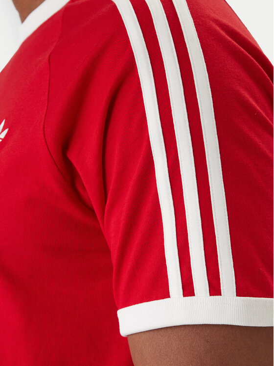 adidas adidas Camiseta 3-Stripes KE3535 Rojo Regular Fit