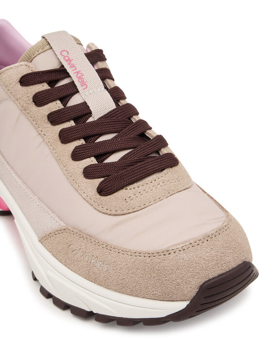 Calvin Klein Сникърси Calvin Klein Hike Runner Mg Nylon Mix YW0YW02075 Сив
