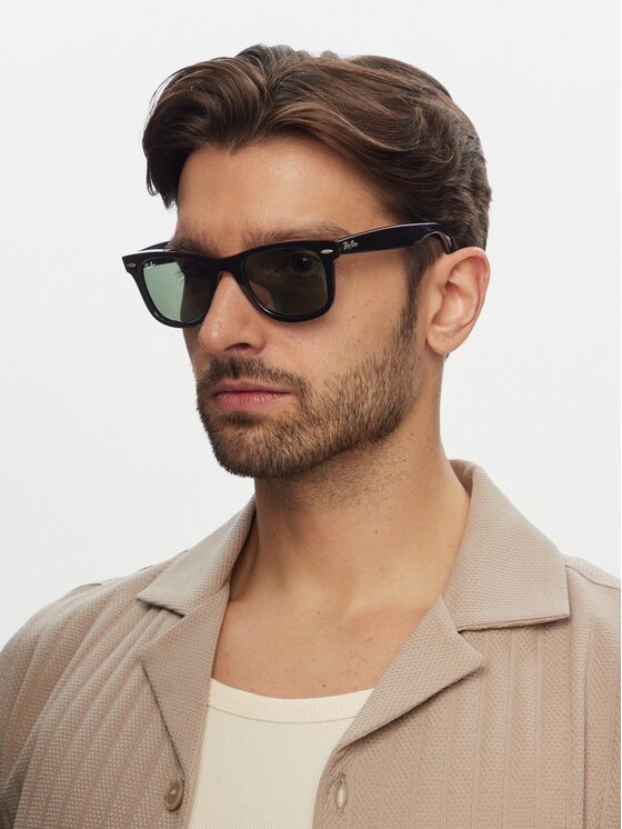 Ray-Ban Сонцезахисні окуляри Ray-Ban 0RB4340 601 Чорний