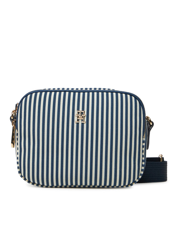 Tommy Hilfiger Borsetta Tommy Hilfiger Poppy Summer Camera Bag AW0AW17231 Blu scuro