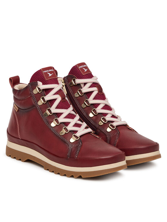 Pikolinos Schnürschuhe Pikolinos Vigo W3W-8564 Dunkelrot