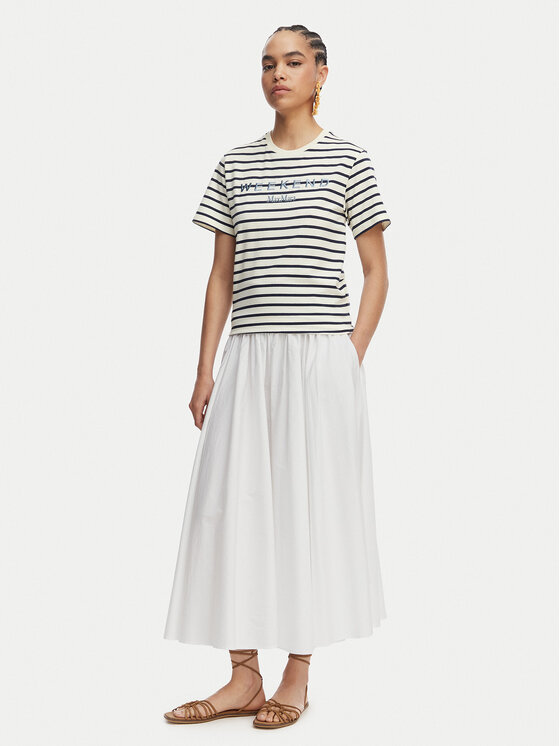 Weekend Max Mara Weekend Max Mara Camiseta Bora 2615971042 Azul marino Regular Fit