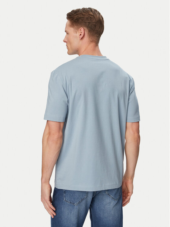 BOSS BOSS Camiseta Tchup 50473278 Azul claro Relaxed Fit