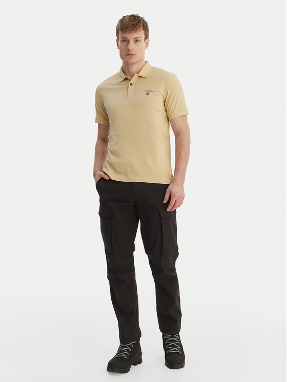 Napapijri Napapijri Polo Elbas NP0A4GB4 Beis Regular Fit