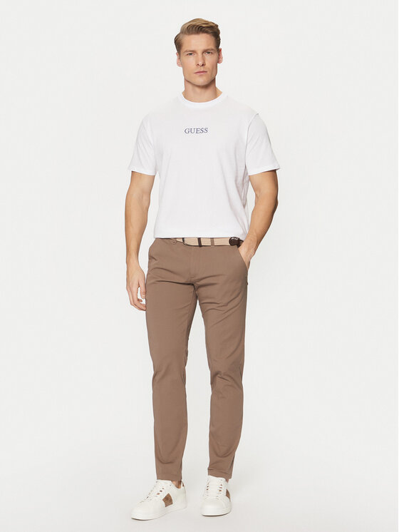 Guess Guess Футболка M5RI58 K9RM1 Білий Regular Fit