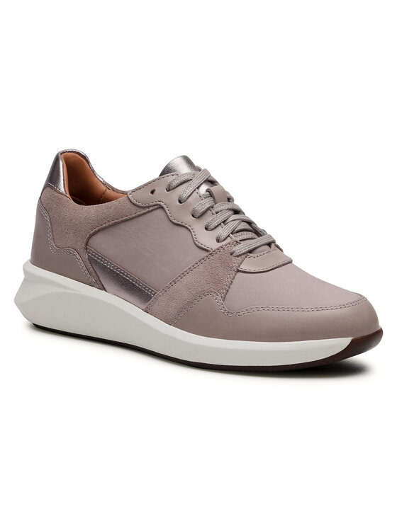 Clarks Snīkeri Clarks Un Rio Run 261554114 Bēšs