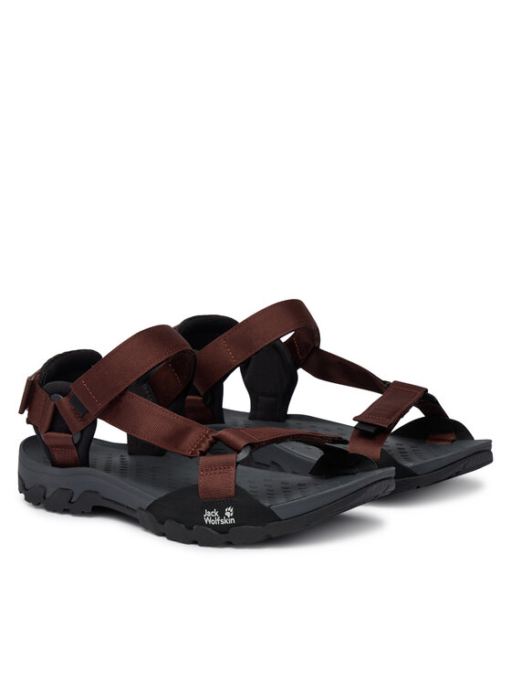 Jack Wolfskin Босоніжки Jack Wolfskin Ridge A65589 Темно-коричневий