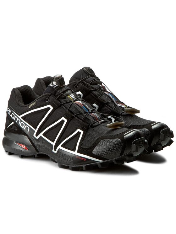 Salomon Skriešanas apavi Salomon Speedcross 4 Gtx GORE-TEX 383181 26 G0 Melns