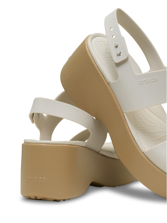 Crocs Босоніжки Crocs Brooklyn Sky Sandal 212250 Бежевий
