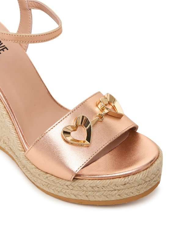 LOVE MOSCHINO Еспадрильї LOVE MOSCHINO JA1615BI0OIC0600 Рожевий
