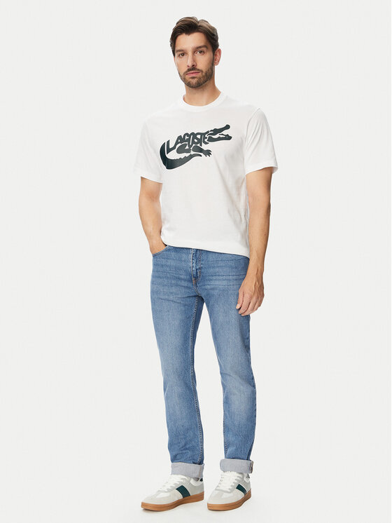 Lacoste Lacoste Camiseta TH9990 Blanco Classic Fit