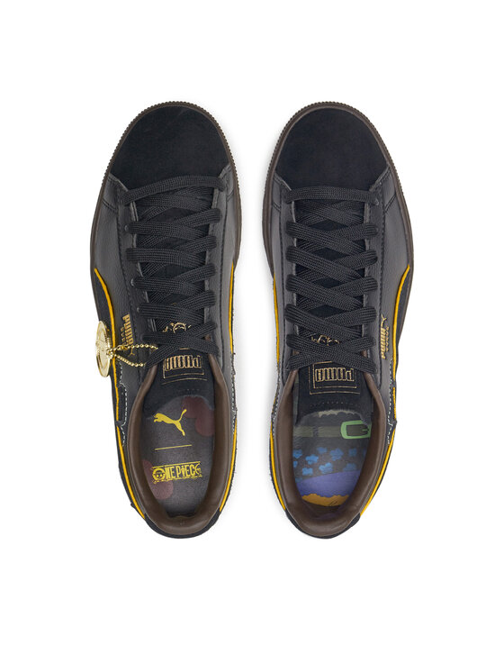 Puma Сникърси Puma Suede 4 ONE PIECE 396525 01 Черен