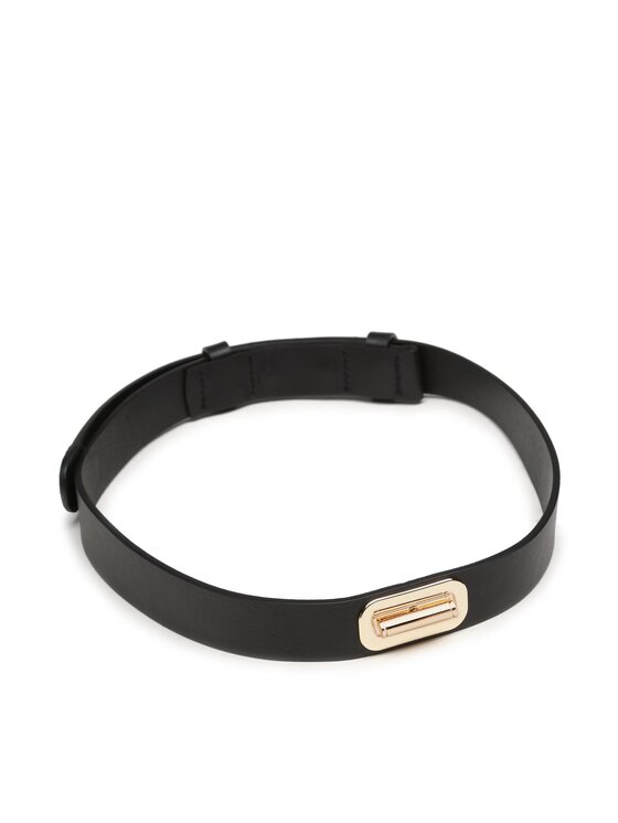 Tommy Hilfiger Opasek Tommy Hilfiger Turnlock 2.5 AW0AW14723 Černá