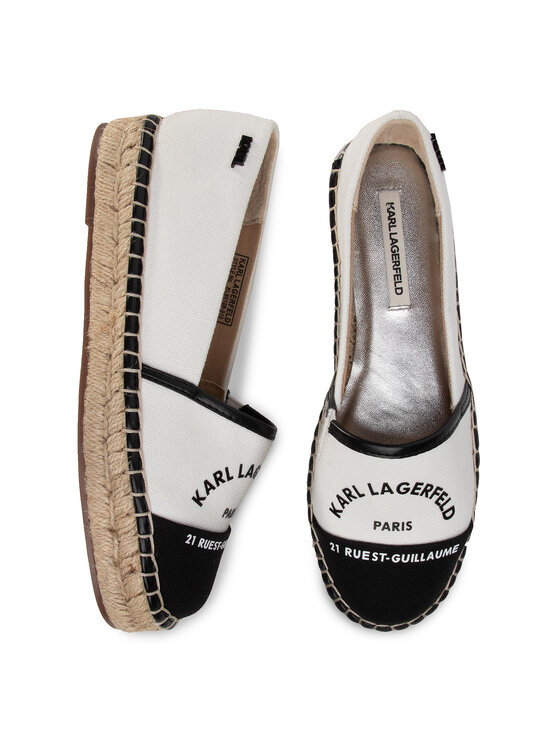 KARL LAGERFELD Еспадрильї KARL LAGERFELD KL80108 Білий