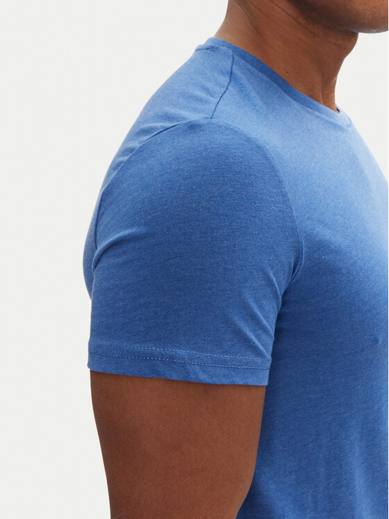 Tommy Jeans Tommy Jeans Camiseta Jaspe DM0DM20363 Azul Slim Fit