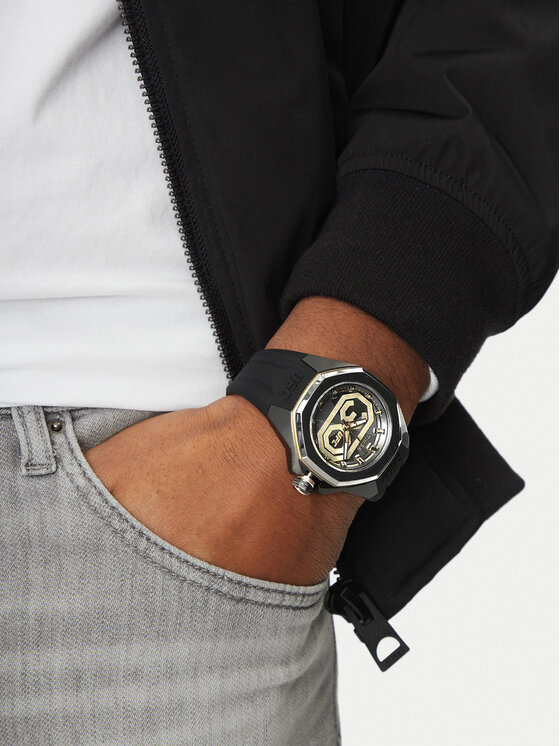 Timex Годинник Timex UFC Pro 30th Anniversary TW2V90200 Чорний