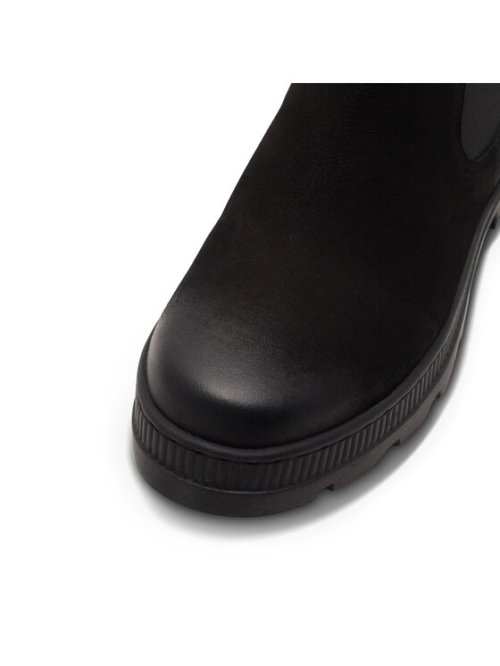 Lasocki Kotníková obuv s elastickým prvkem Lasocki CEO-WI23-PUSZAN-01 Černá