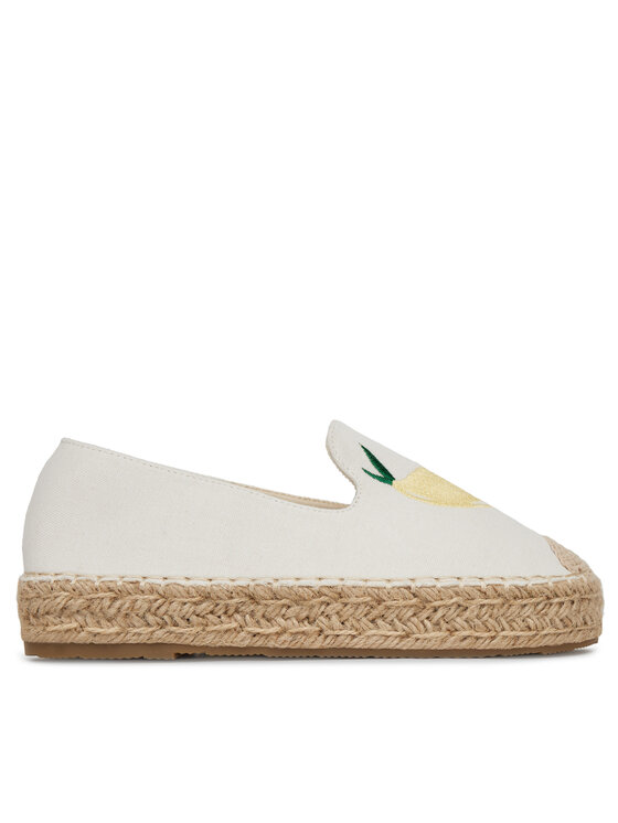 DeeZee Espadrilky DeeZee 8-807-2 Biela