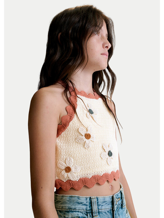 Mayoral Mayoral Топ 6021 Бежевий Regular Fit