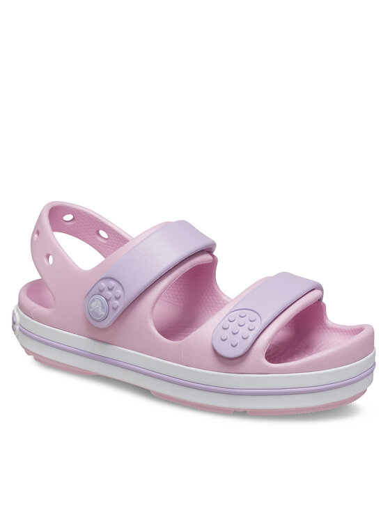 Crocs Босоніжки Crocs Crocband Cruiser Sandal T Kids 209424 Рожевий