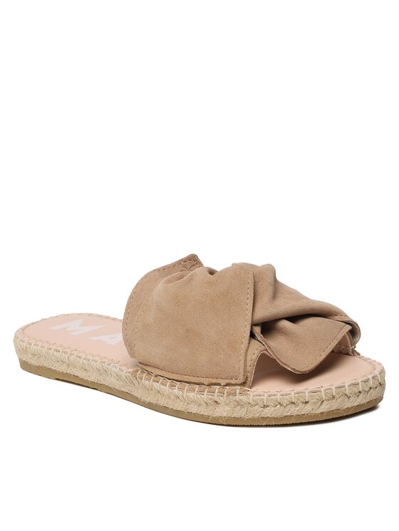 Manebi Еспадрильї Manebi Sandals With Knot W 1.9 JK Бежевий