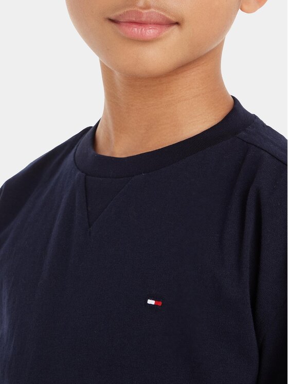 Tommy Hilfiger Tommy Hilfiger T-shirt KB0KB08575 S Tamnoplava Regular Fit