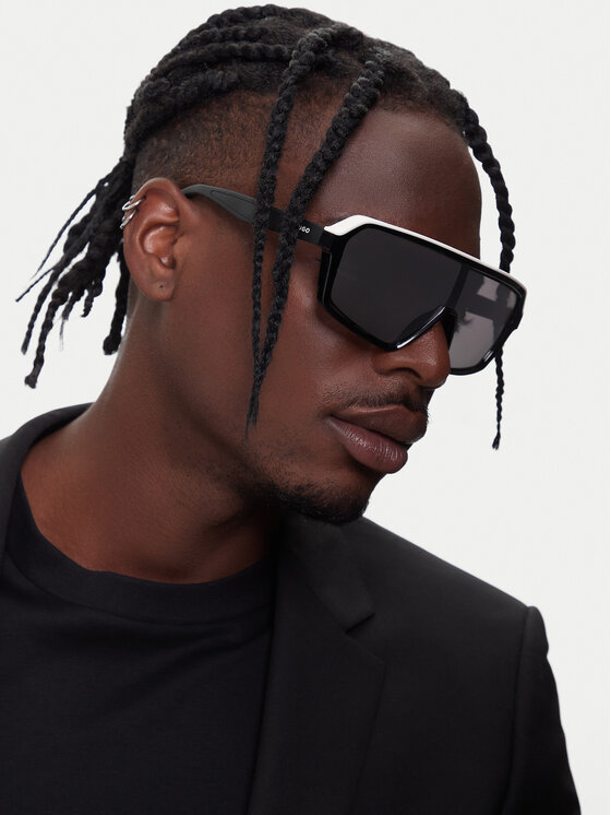 HUGO Saulesbrilles HUGO HG 1334/G/S 207984 Melns