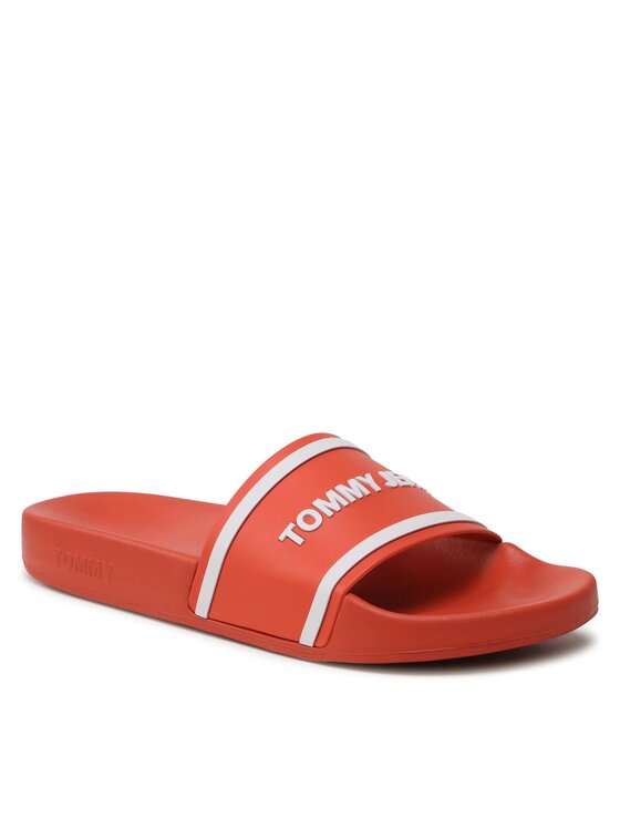 Tommy Jeans Šlepetės Tommy Jeans Tjm Pool Slide EM0EM01229 Oranžinė